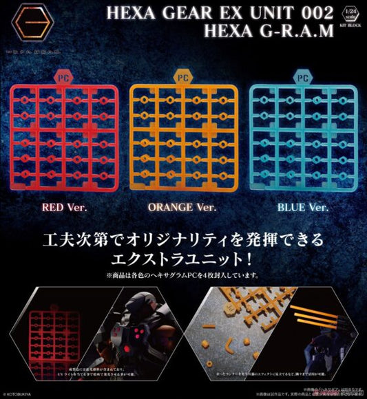 【HEXA GEAR Hexagonal Machine Thread】EX UNIT 002 HEXA GR.AM Blue Ver. HG152