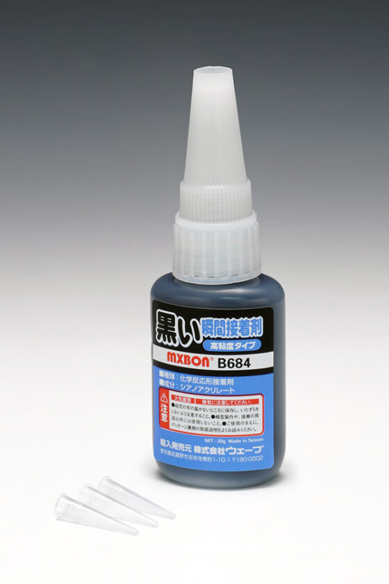 Wave OM-122 Instant Glue Black (High Viscosity)