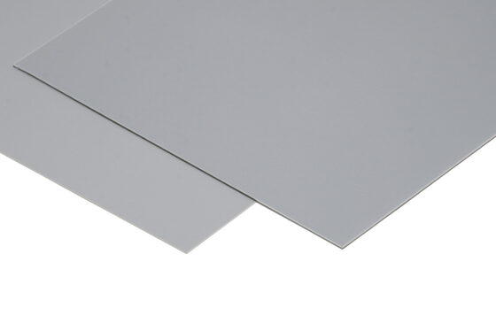 Wave OM-382 Plastic Sheet B5 Gray 0.5mm