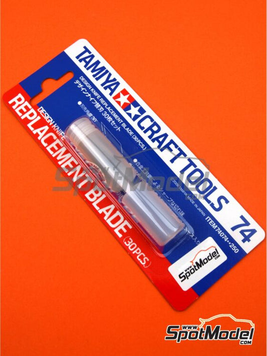 TAMIYA TA74074 Pen Sharpener Replacement Blades (30 pcs)