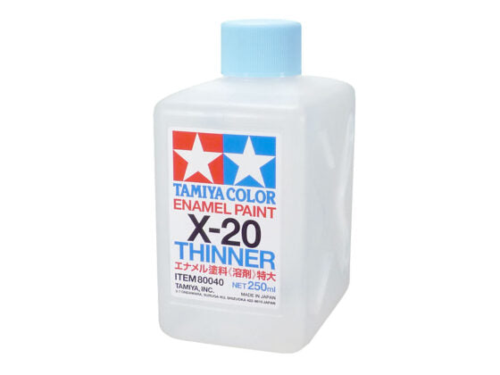 Tamiya 80040 Enamel Oil X-20 Diluent 250ml