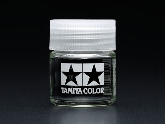 Tamiya 81041 Round Tube Spare Bottle with Markings (20ml)