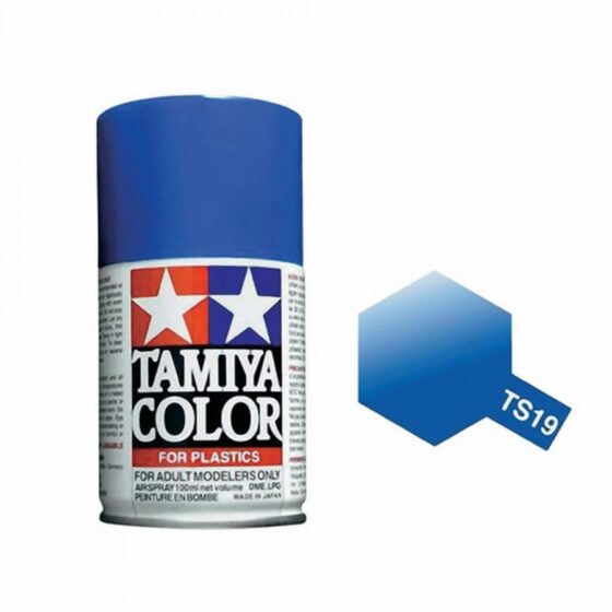 TAMIYA Nitro Oil Spray Can TS-19 Metallic Blue 100ml