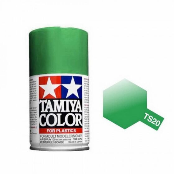 TAMIYA Nitro Oil Spray Can TS-20 Metallic Green 100ml