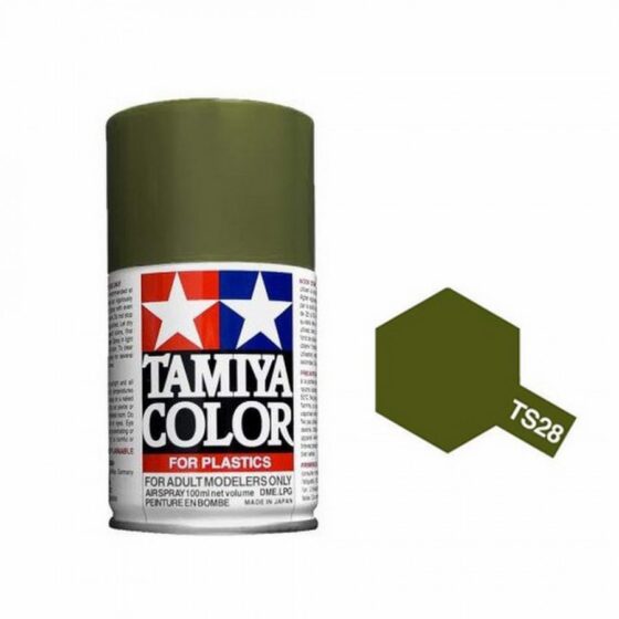 TAMIYA Nitro Oil Spray Can TS-28 Olive Brown 2 100ml