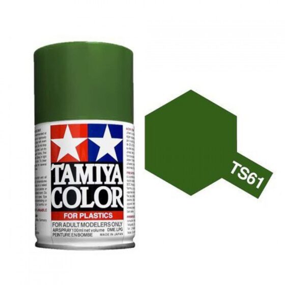 TAMIYA Nitro Oil Spray Can TS-61 NATO Green 100ml