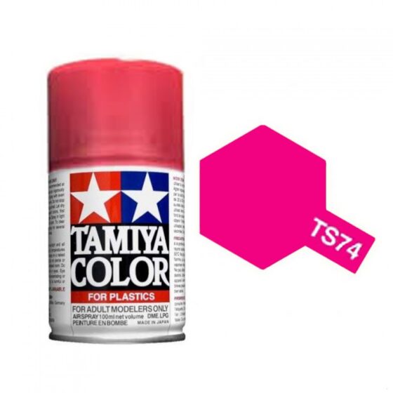 TAMIYA Nitro Oil Spray Can TS-74 Transparent Red 100ml