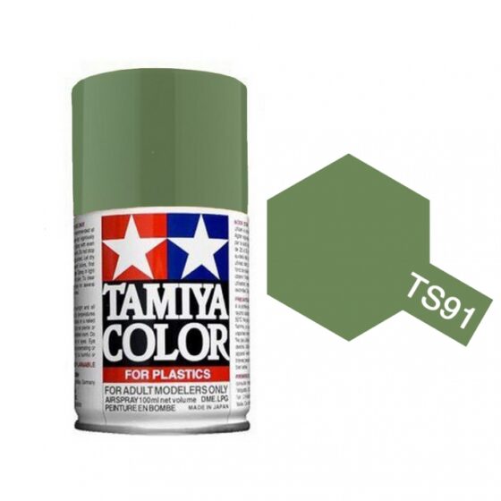 TAMIYA Nitro Oil Spray Can TS-91 Dark Green 100ml