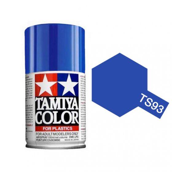 TAMIYA Nitro Oil Spray Can TS-93 Pure Blue 100ml