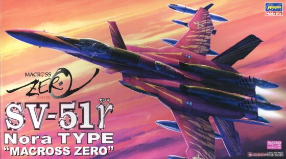 hasegawa【Macross】16 SV-51 Nora TYPE MACROSS ZERO