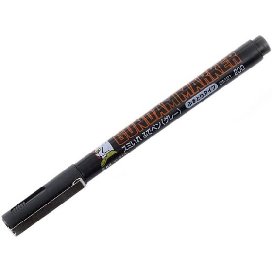 Mr.Hobby GM21 Water-based Gundam Marker – Penetration Pen (Gray)