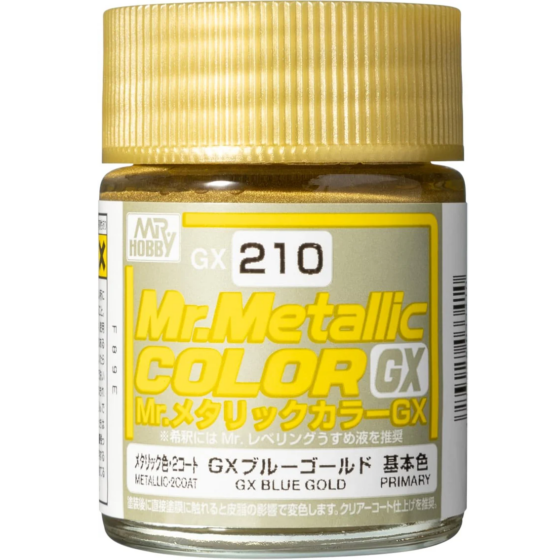 Mr.Hobby Mr.Color GX Oil-based Model Oil – GX210 Blue Gold 18ml
