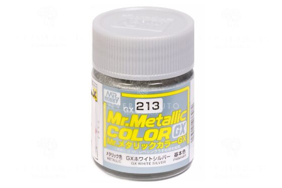 Mr.Hobby Mr.Color GX Oil-based Model Oil – GX213 Silver 18ml