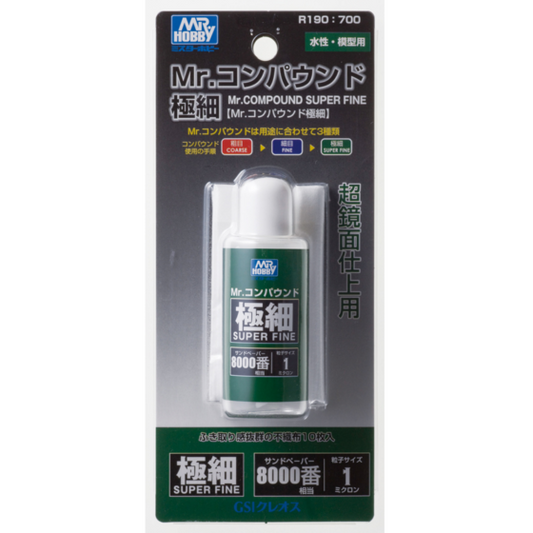 Mr.Hobby R190 Liquid Abrasive Ultra Fine #8000 25ml