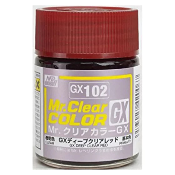 Mr.Hobby Mr.Color GX Oil-based Model Oil – GX102 Deep Transparent Red 18ml