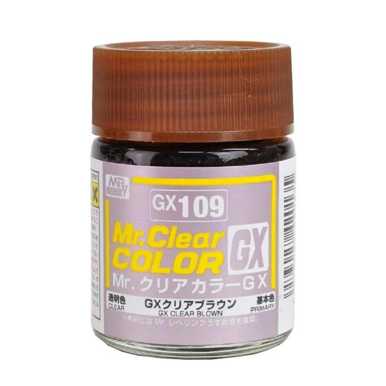 Mr.Hobby Mr.Color GX Oil-based Model Oil – GX109 Transparent Brown 18ml