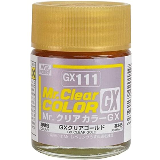 Mr.Hobby Mr.Color GX Oil-based Model Oil – GX111 Transparent Gold 18ml