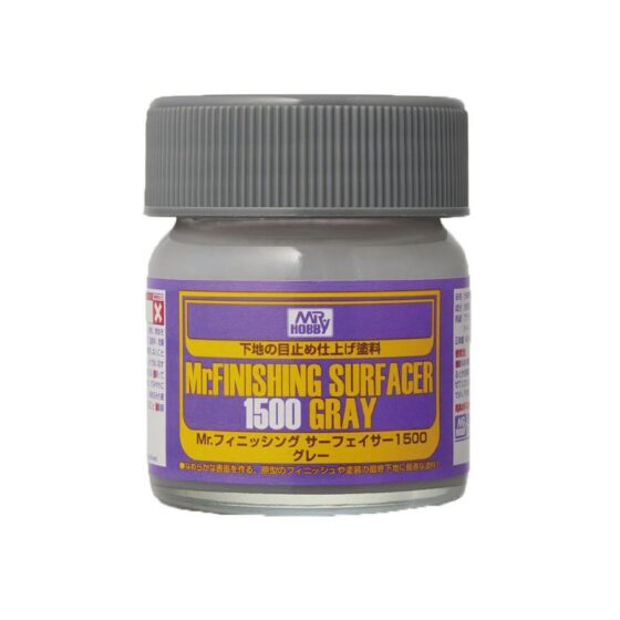 Mr.Hobby Gunze SF289 Mr. Fine Base Gray/Water Filling Soil Gray 1500 40ml