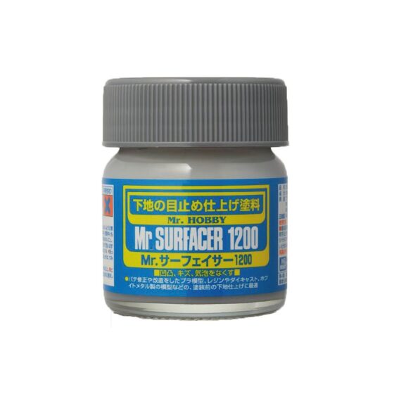 Mr.Hobby SF286 Primer/Water Putty 1200 Gray 40ml