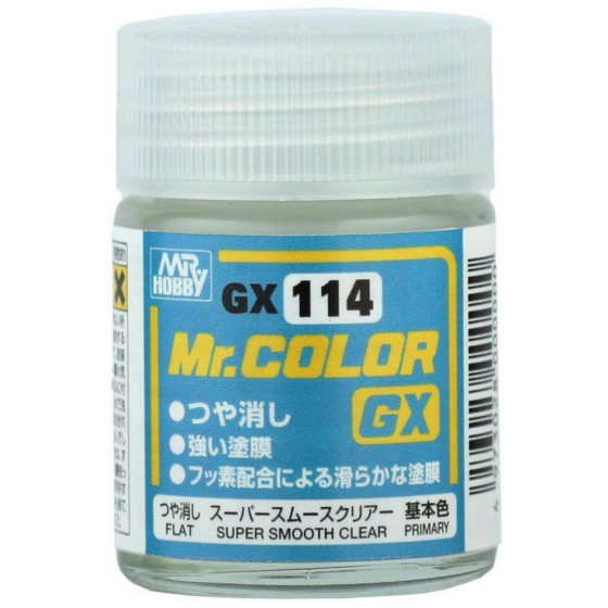 Mr.Hobby Mr.Color GX Oil-based Model Oil – GX114 Super Smooth Transparent 18ml