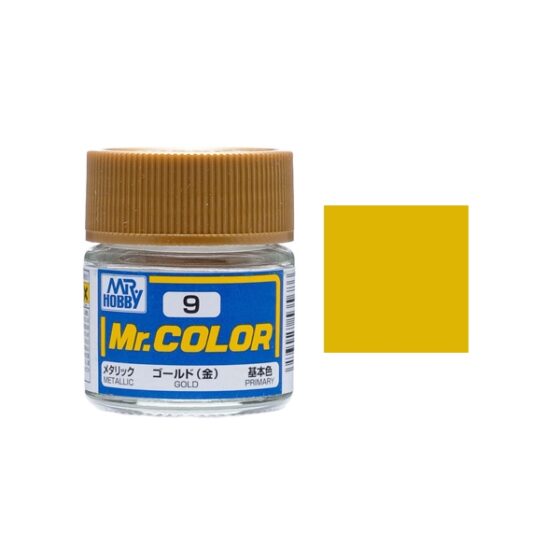 Mr.Hobby Gunze Mr.Color Oily Model Oil – C009 Gold 10ml