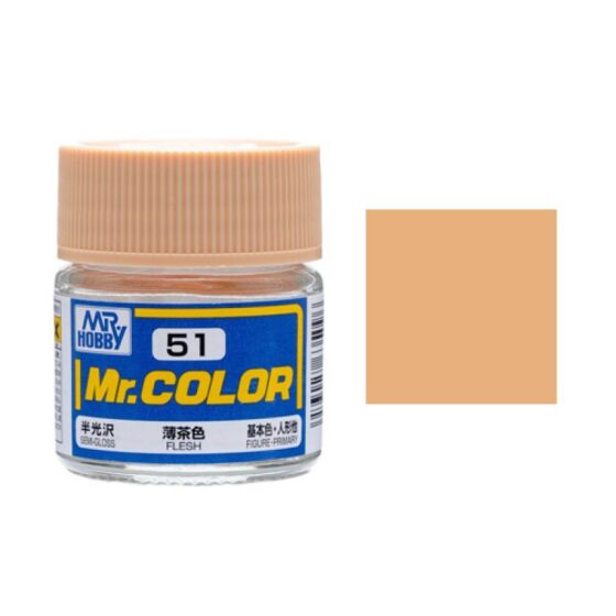 Mr.Hobby Gunze Mr.Color Oily Model Oil – C051 Light Brown 10ml