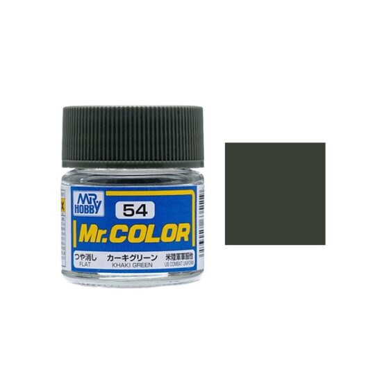Mr.Hobby Gunze Mr.Color Oil-based Model Oil – C054 Khaki Green