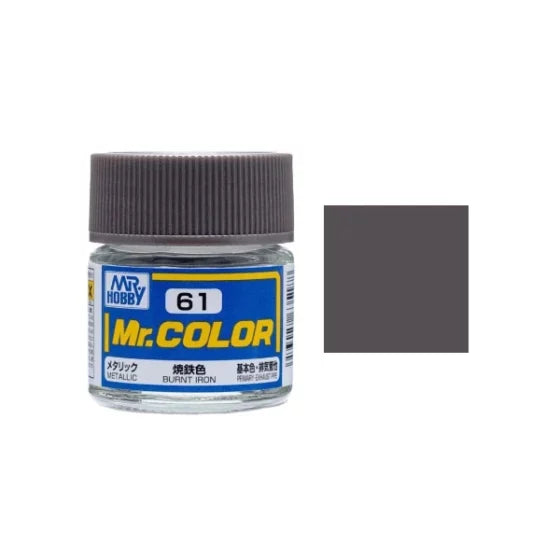 Mr.Hobby Gunze Mr.Color Oil-based Model Oil – C061 Burnt Iron Color 10ml