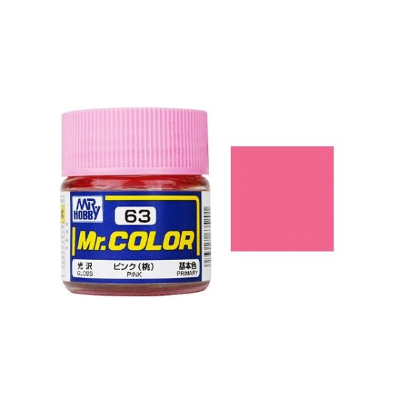 Mr.Hobby Gunze Mr.Color Oily Model Oil – C063 Pink 10ml