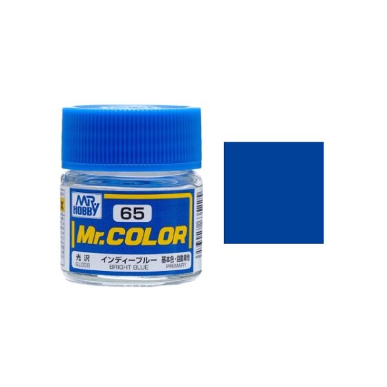 Mr.Hobby Gunze Mr.Color Oil-based Model Oil – C065 Bright Blue 10ml