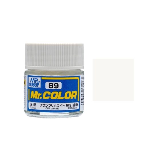 Mr.Hobby Gunze Mr.Color Oil-based Model Oil – C069 Off-white 10ml