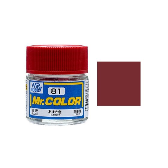 Mr.Hobby Gunze Mr.Color Oily Model Oil – C081 Light Date Red 10ml