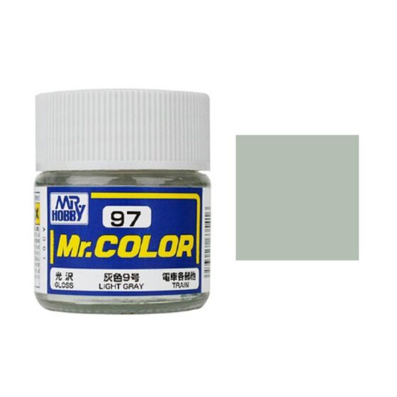 Mr.Hobby Gunze Mr.Color Oil-based Model Oil – C097 Light Gray 10ml