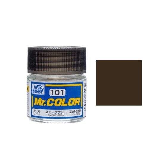Mr.Hobby Gunze Mr.Color Oil-based Model Oil – C101 Smoky Gray 10ml