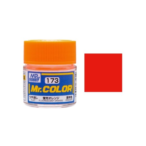 Mr.Hobby Gunze Mr.Color Oily Model Oil – C173 Fluorescent Orange 10ml