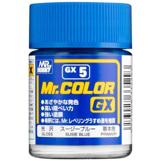 Mr.Hobby Mr.Color GX Oil-based Model Oil – GX005 Susie Blue 18ml