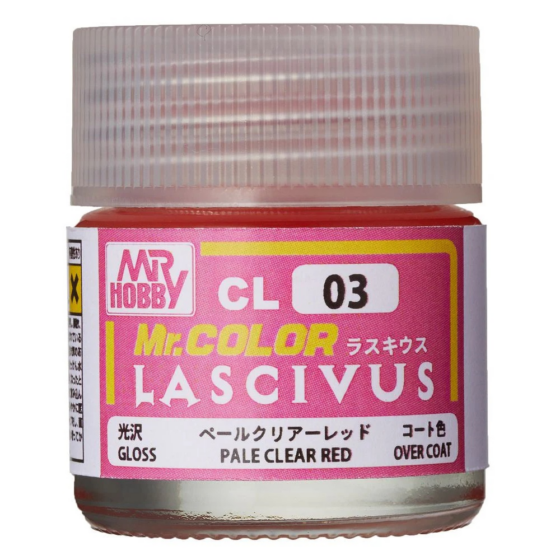Mr.Hobby Mr.Color LASCIVUS Oily Model Oil – CL03 Transparent Light Pink Skin Color 10ml