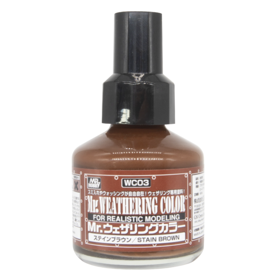 Mr. Weathering Color WC03 Stain Brown