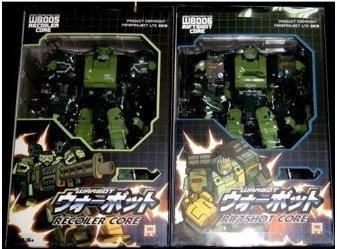 FANSPROJECT WARBOT WB005 RECOILER CORE WB006 RIFTSHOT CORE