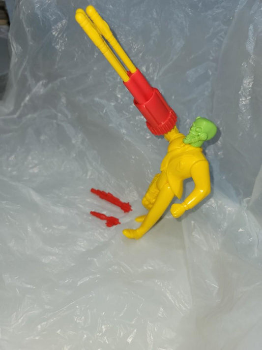 THE MASK JIM CARREY test shot prototype factory sample figure carey animated toy island prototype factory sample