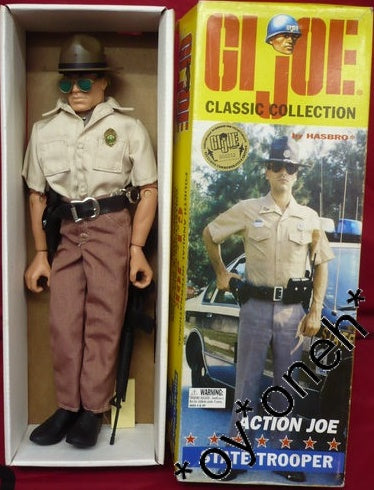 HASBRO GI JOE CLASSIC COLLECTION COLLECTORS CONVENTION IV EXCLUSIVE COMMEMORATIVE EDITION ACTION JOE STATE TROOPER 000252 b21387241
