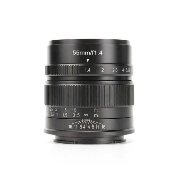 7artisans 55mm f/1.4 lens (Sony E-mount / black)