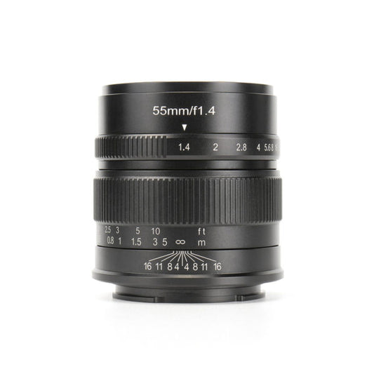 7artisans 55mm f/1.4 lens (Sony E-mount / black)