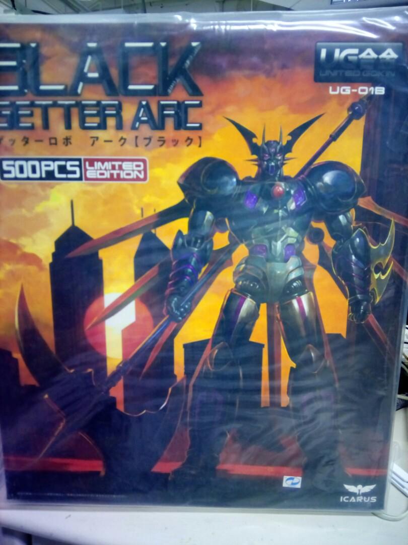 ICARUS 47033 UG Alloy UNITED GOKIN UG-01B BLACK GETTER ARC 500PCS LIMITED EDITION