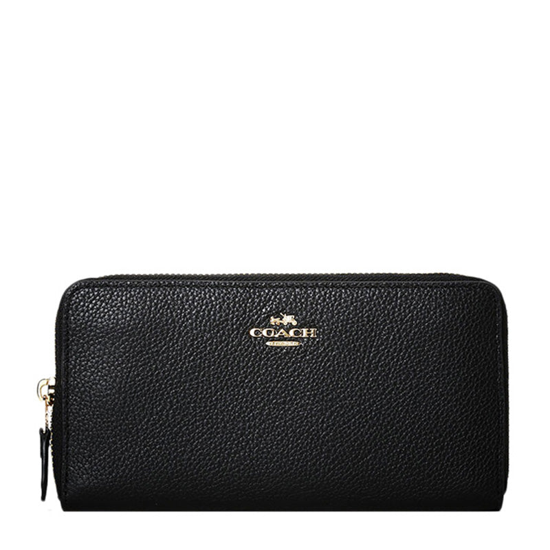 Coach Long Zipper Wallet 58059LIBLK 984