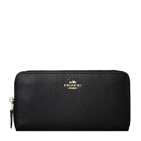 Coach Long Zipper Wallet 58059LIBLK 984