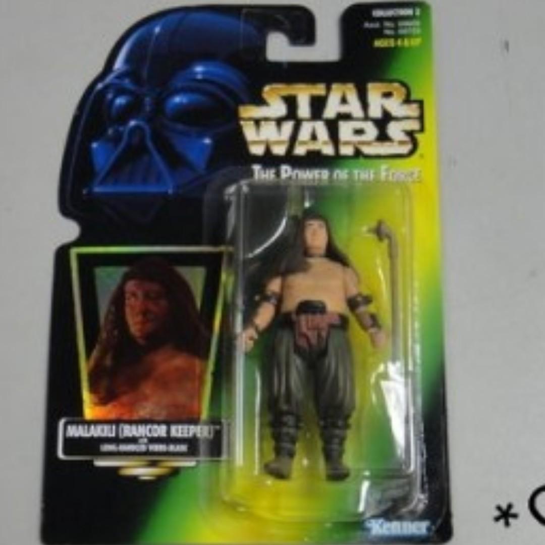 KENNER STAR WARS MALAKILI RANCOR KEEPER LONG-HANDLED VIBRO-BLADE