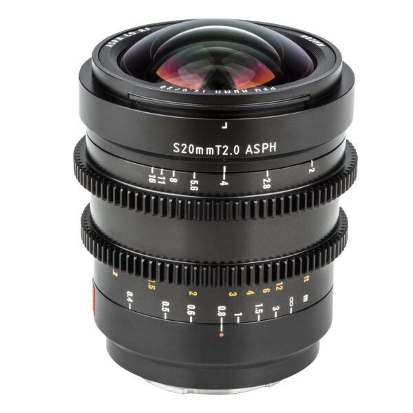 Viltrox S 20mm T2.0 Cinema Lens (Sony E-mount)