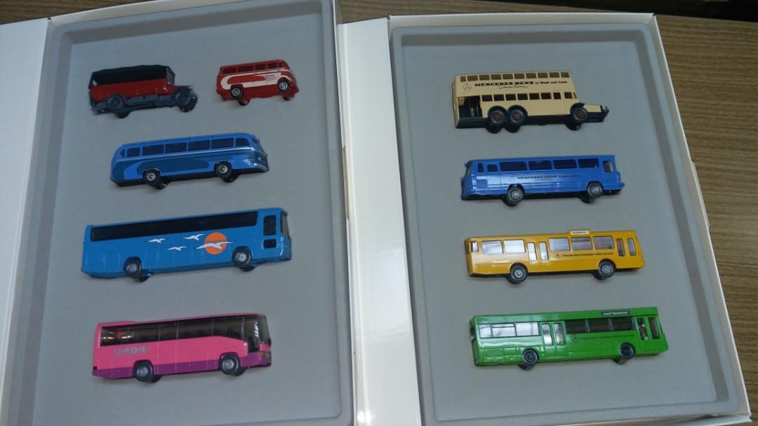 wiking 1/87 Mercedes Benz bus set