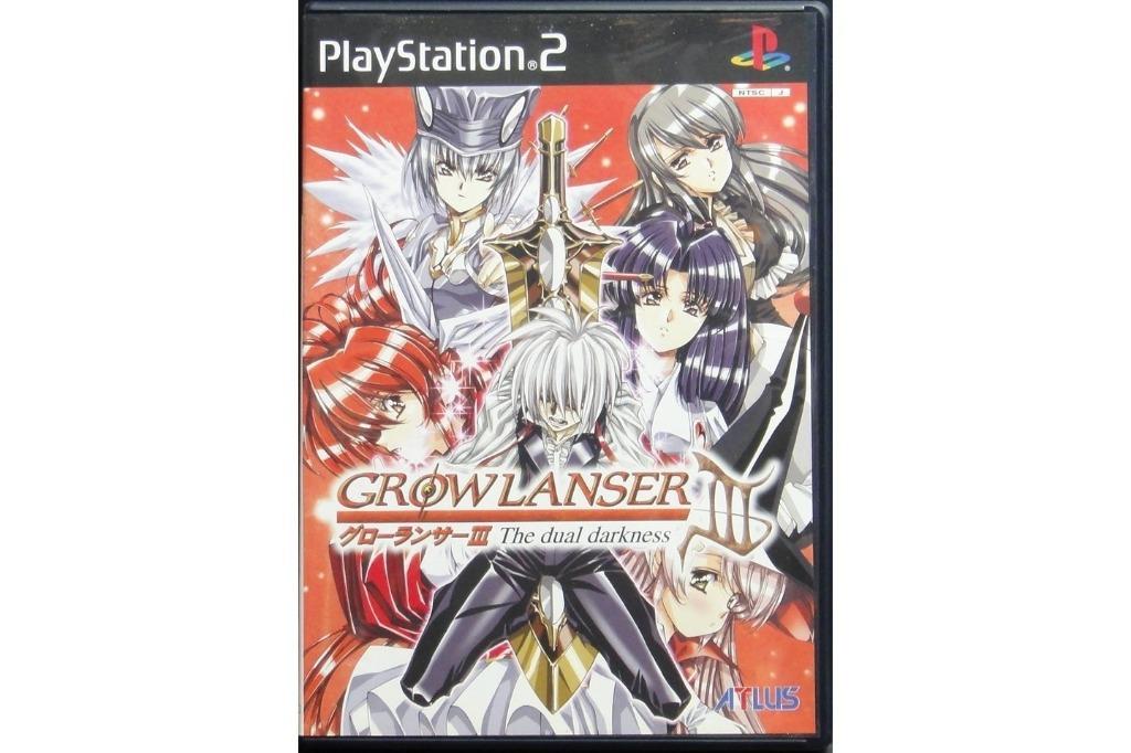 SONY PS2 ATLUS GROWLANSER III THE DUAL DARKNESS SLPM62108 BUY-11110